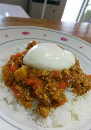 カレールーでキーマカレー-レシピのメイン写真