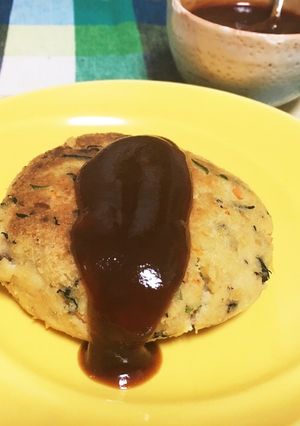 ヘルシーおからバーグ-レシピのメイン写真