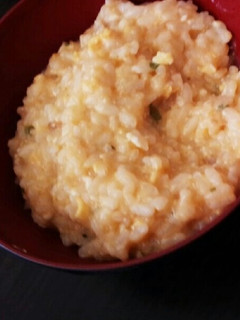 余った麻婆豆腐アレンジ中華雑炊-レシピのメイン写真