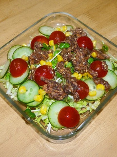 まぐろフレークの和風ドレッシングサラダ-レシピのメイン写真