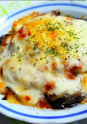 ジャガイモ・茄子のミートソースチーズ焼き-レシピのメイン写真