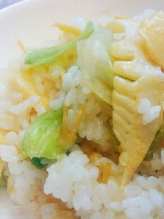 たけのこの水煮で 簡単たけのこチャーハン-レシピのメイン写真