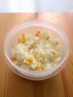 冷凍コーンでお手軽コーンご飯-レシピのメイン写真