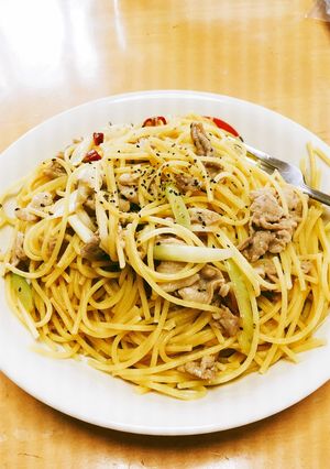 簡単!バター醤油パスタ!-レシピのメイン写真