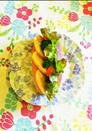 鶏ハム(サラダチキン)アレンジ ドッグ♪-レシピのメイン写真