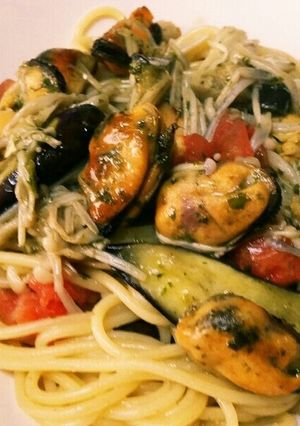 サムライ特製具だくさんヘルシーパスタ❤-レシピのメイン写真