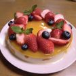フルーツいっぱい優しいゼリーのケーキ