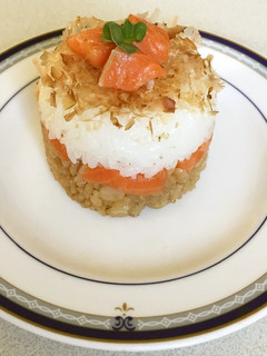 サーモンのミニ☆ライスケーキ-レシピのメイン写真