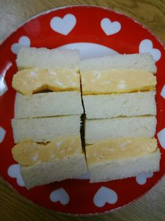 厚焼き玉子サンド-レシピのメイン写真
