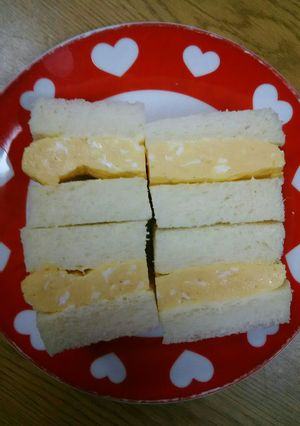 厚焼き玉子サンド-レシピのメイン写真