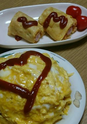 簡単♡ふんわりオムライス(*´╰╯`๓)-レシピのメイン写真