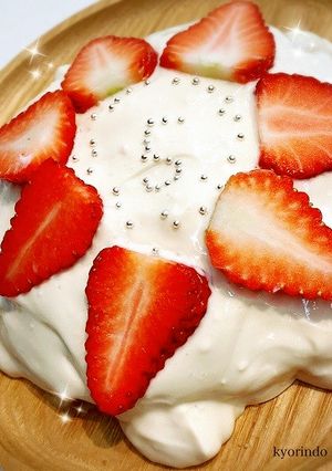 豆乳グルトと米粉のお山のケーキ-レシピのメイン写真