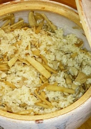 フライパンで！失敗なしのタケノコご飯-レシピのメイン写真