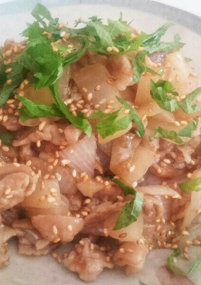 豚バラと新玉ねぎの旨丼-レシピのメイン写真