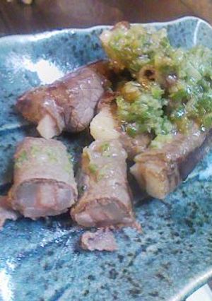 長いもの牛肉巻き☆ネギ塩ダレで☆-レシピのメイン写真