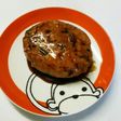 鶏挽肉で照り焼きハンバーグ