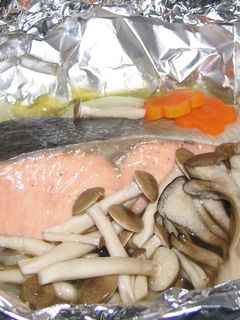 きのこたっぷり♪鮭のホイル焼き☆-レシピのメイン写真