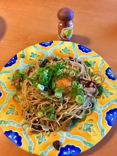 男子ごはん きくらげと豚肉の混ぜそば-レシピのメイン写真
