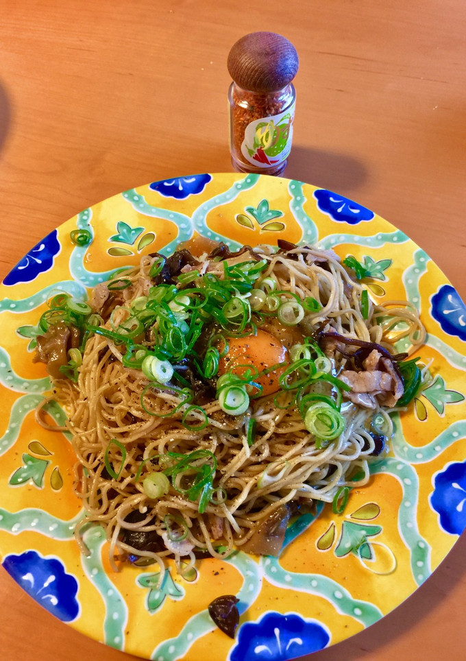 男子ごはん きくらげと豚肉の混ぜそば-レシピのメイン写真
