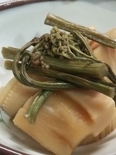 たけのこ&わらびの煮物 簡単!-レシピのメイン写真