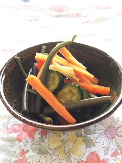 わらびのめんつゆ漬け-レシピのメイン写真