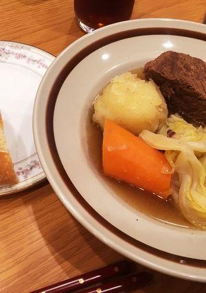 お肉ゴロゴロ野菜ゴロゴロあっさりポトフ-レシピのメイン写真