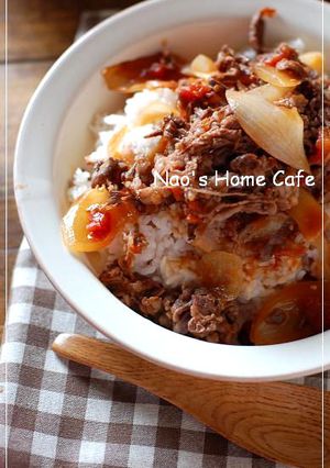 トマト牛丼❤-レシピのメイン写真
