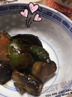 簡単ウマッ♡なすとピーマンの味噌炒め♡-レシピのメイン写真