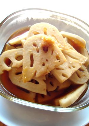 体温もる * れんこんの生姜醤油煮-レシピのメイン写真