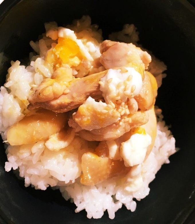 ピリッと柚子胡椒の効いた塩親子丼-レシピのメイン写真