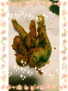箸がとまらない!こごみの味噌天ぷら-レシピのメイン写真