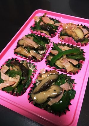 簡単！お弁当のおかずに！ピーマン炒め-レシピのメイン写真