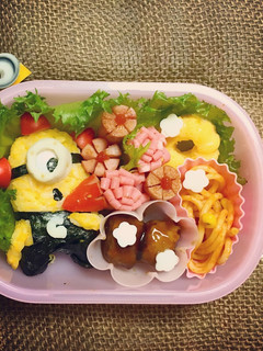 キャラ弁 ミニオンズのカール-レシピのメイン写真
