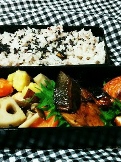 ぶり照りのお弁当-レシピのメイン写真