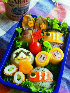 こどもの日に♡貼るだけ簡単~鯉のぼり弁当-レシピのメイン写真
