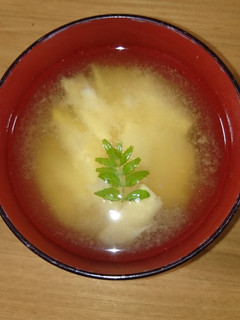 たけのこの味噌汁-レシピのメイン写真