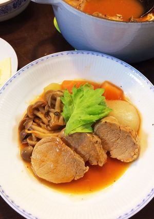 豚ヒレ肉のうまうまトマト煮込み-レシピのメイン写真