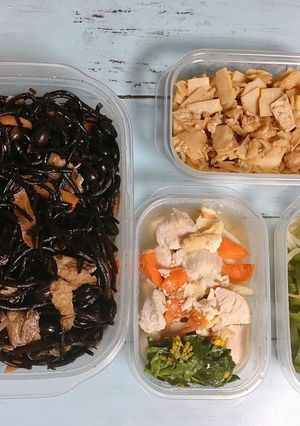 今週のお弁当の下準備-レシピのメイン写真