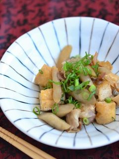 豚ごぼうと厚揚げ豆腐の甘辛煮【作り置き】-レシピのメイン写真