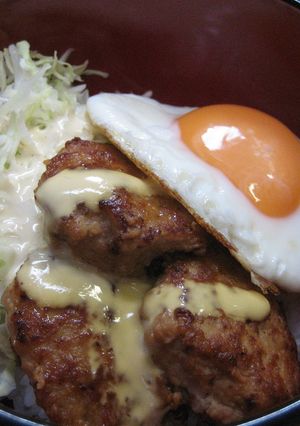 ふんわり☆照りマヨつくね丼-レシピのメイン写真