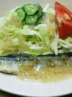 サンマと野菜のフレッシュマリネ-レシピのメイン写真