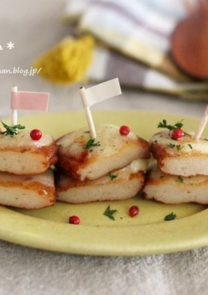 トースターで超簡単さつまあげピンチョス＊-レシピのメイン写真