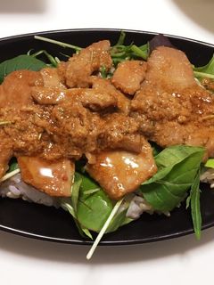 簡単マグロの漬け丼-レシピのメイン写真