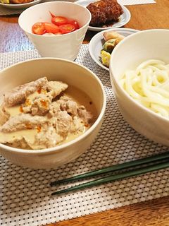 つけ麺風! ゴマつけダレうどん-レシピのメイン写真