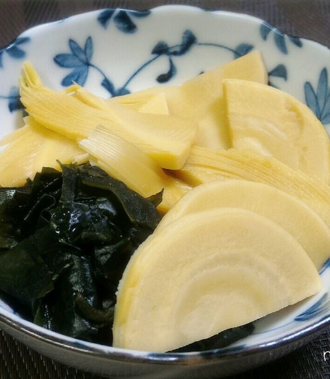 時短調理でワカメが美味しい☆筍の若竹煮-レシピのメイン写真