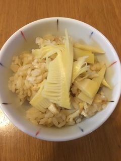 超簡単♡旦那絶賛♡旬のたけのこご飯-レシピのメイン写真