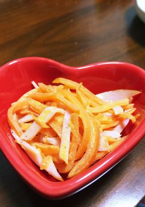 簡単 にんじんハムハム 時短サラダ-レシピのメイン写真