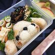 筍ご飯で垂れ耳ワンコ?弁当