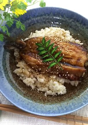 鰯の蒲焼き丼-レシピのメイン写真