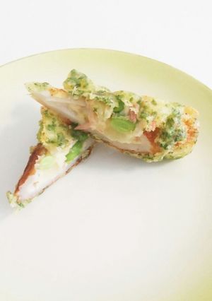 お弁当おかず♪ポテサラin磯部揚げ♪-レシピのメイン写真